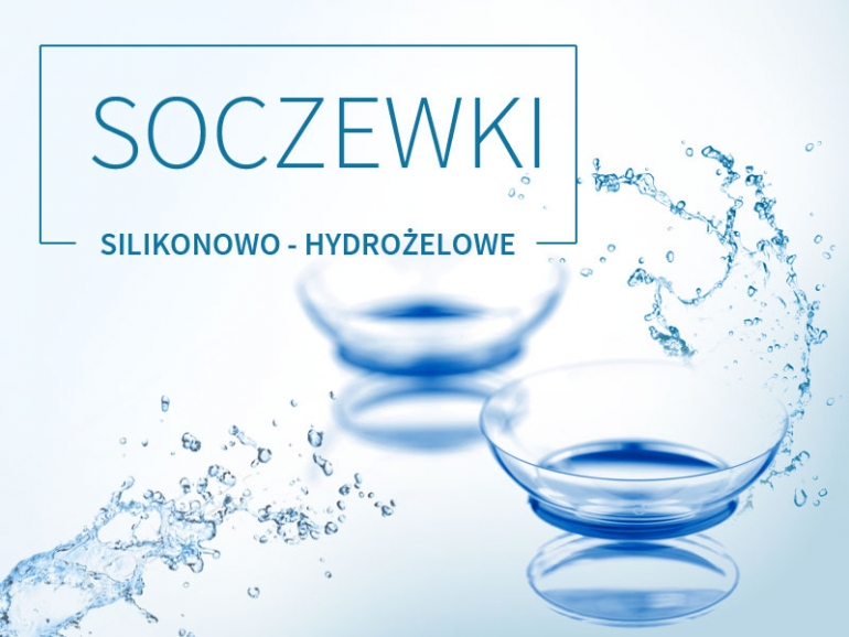 soczewki silikonowo - hydrożelowe