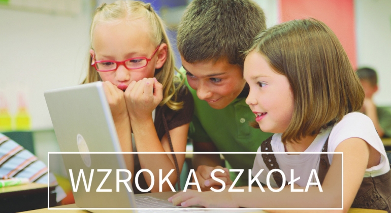 wzrok a szkoła